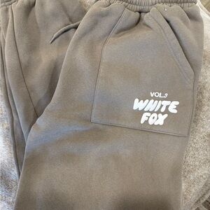 White Fox Boutique Tan Joggers
